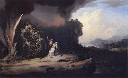 William Williams Thunderstorm with the Death of Amelia painting